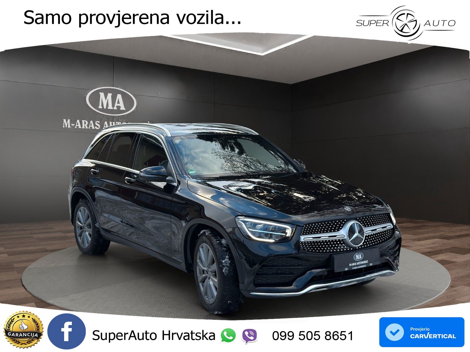 Mercedes GLC 220d (194 KS) 4MATIC G-TRONIC AMG LED+GR SJED+ACC
