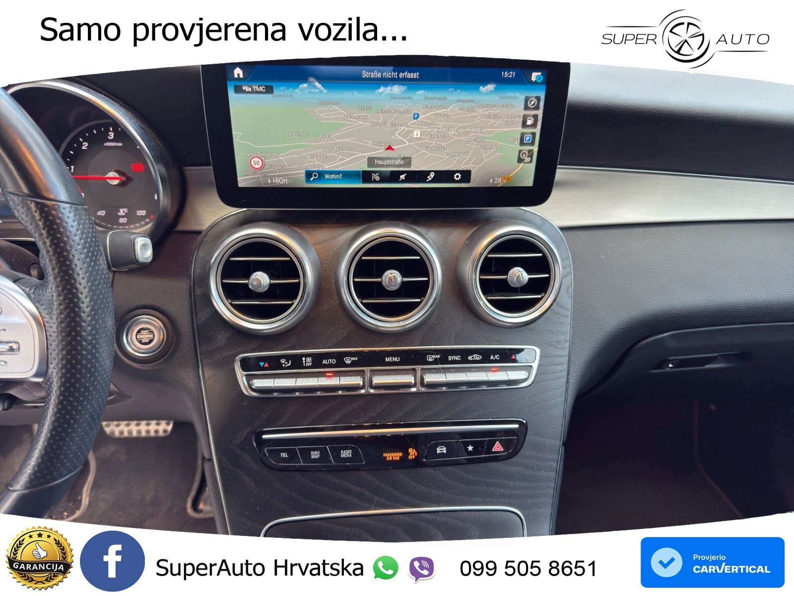 Mercedes GLC 220d (194 KS) 4MATIC G-TRONIC AMG LED+GR SJED+ACC