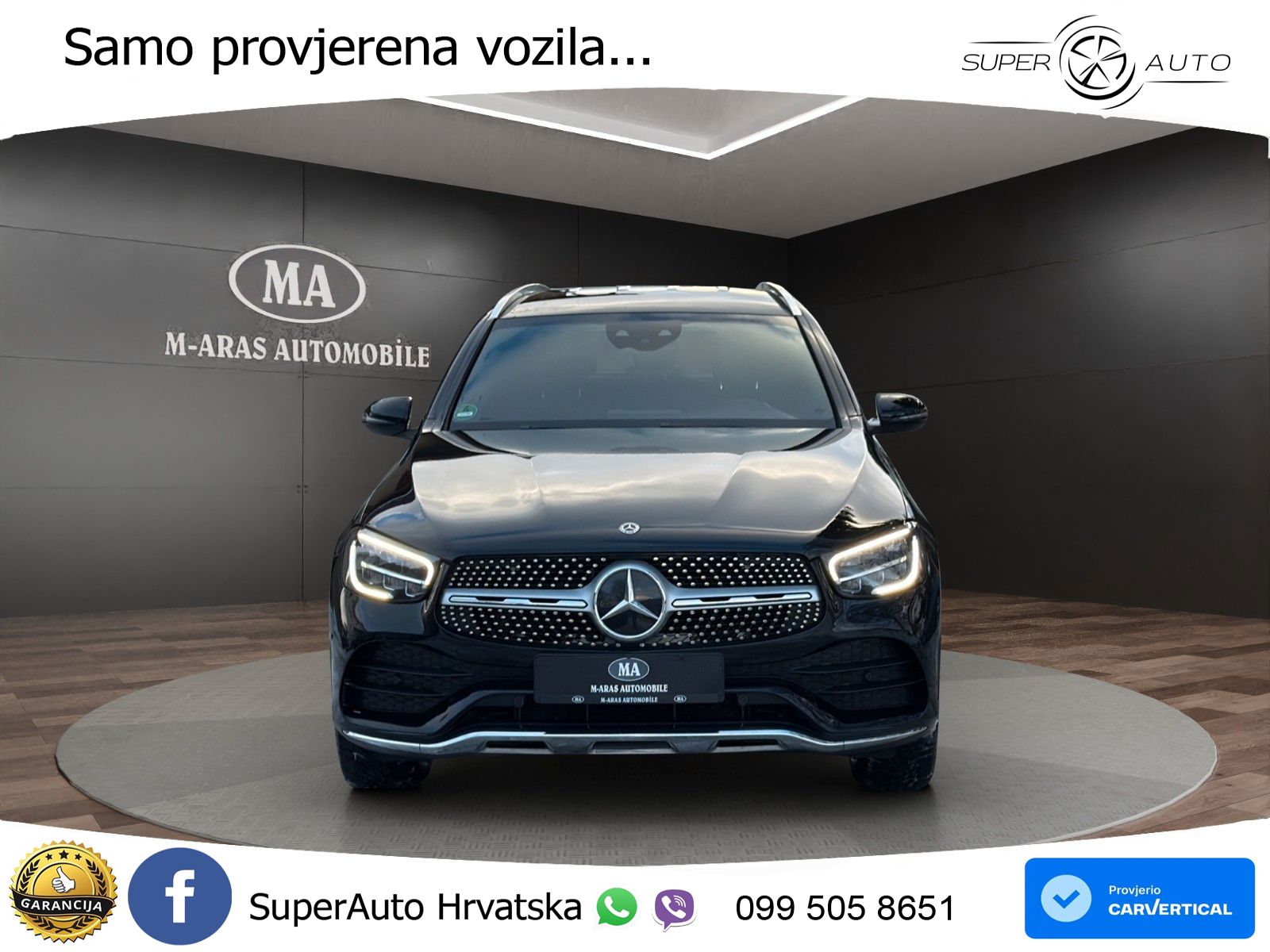 Mercedes GLC 220d (194 KS) 4MATIC G-TRONIC AMG LED+GR SJED+ACC