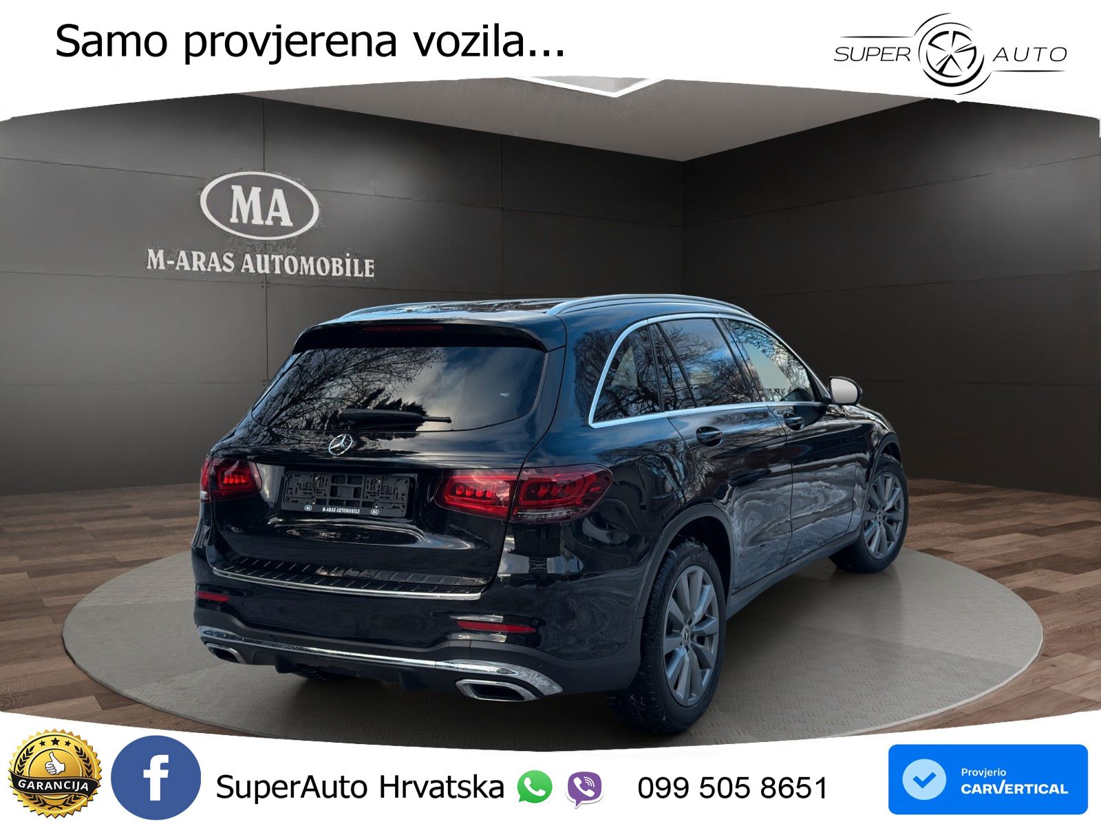 Mercedes GLC 220d (194 KS) 4MATIC G-TRONIC AMG LED+GR SJED+ACC