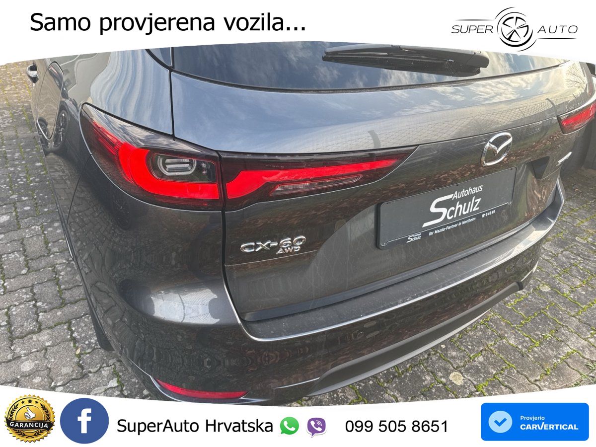 Mazda CX-60 2.5 e-Skyactiv (328 KS) AWD Automatic MATRIX+GR SJED+KAM