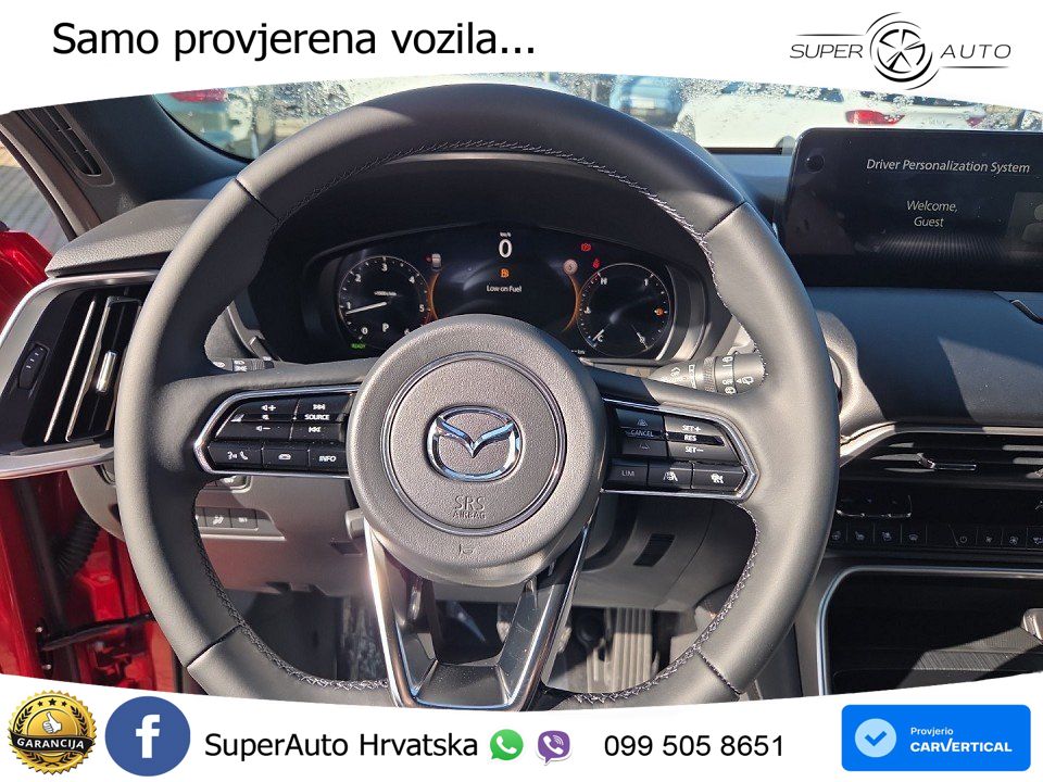 Mazda CX-60 3.3 e-Skyactiv D (254 KS) AWD Automatic MATRIX+GR SJED+KAM