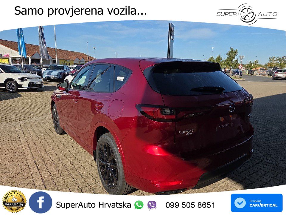 Mazda CX-60 3.3 e-Skyactiv D (254 KS) AWD Automatic MATRIX+GR SJED+KAM
