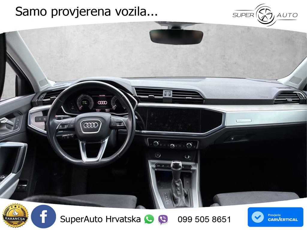 Audi Q3 45 TFSIe (245 KS) S tronic S line LED+GR SJED+ACC