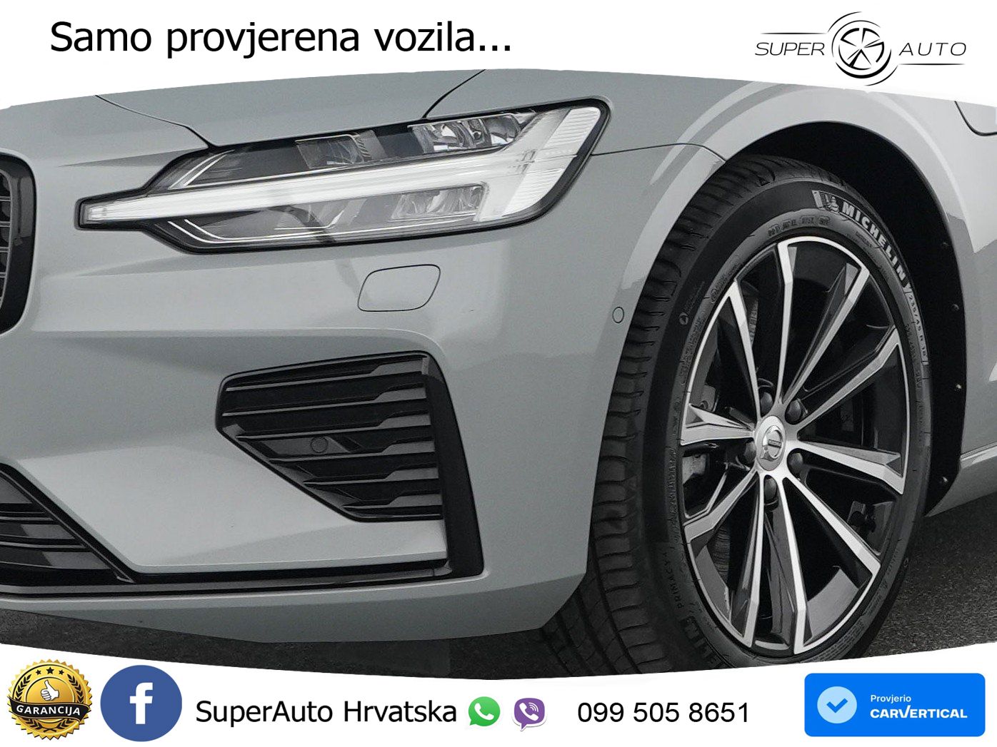 Volvo V60 2.0 T8 AWD Geartronic LED+GR SJED+ACC