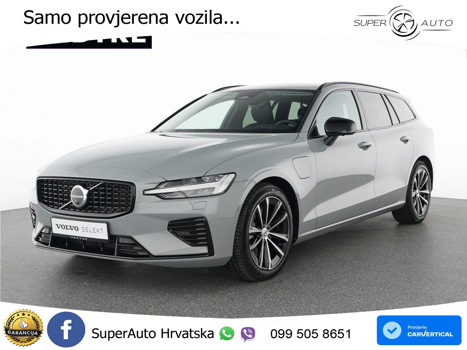 Volvo V60 2.0 T8 AWD Geartronic LED+GR SJED+ACC