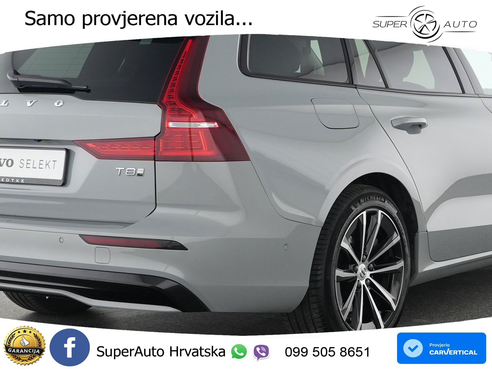 Volvo V60 2.0 T8 AWD Geartronic LED+GR SJED+ACC