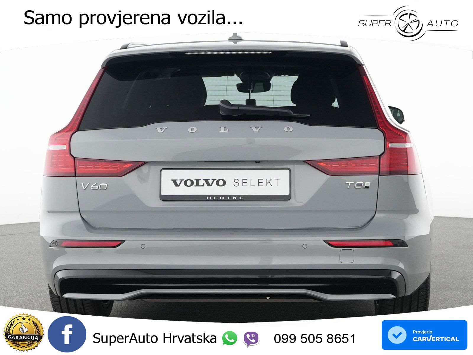 Volvo V60 2.0 T8 AWD Geartronic LED+GR SJED+ACC