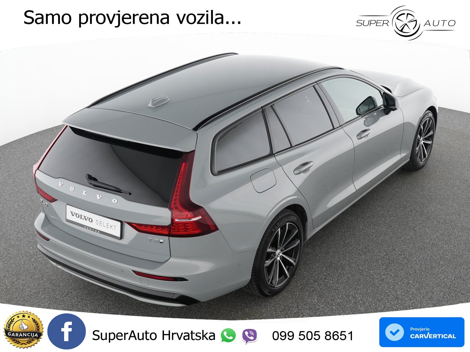 Volvo V60 2.0 T8 AWD Geartronic LED+GR SJED+ACC