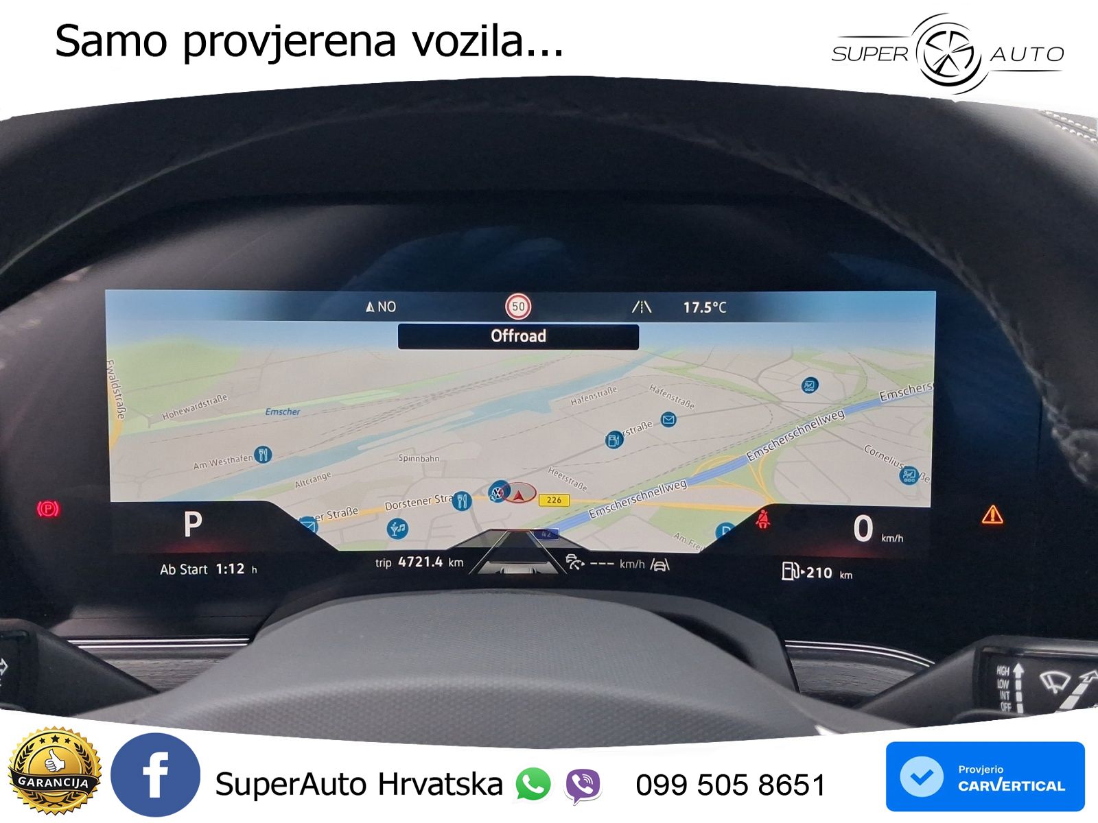 Volkswagen Touareg 3.0 V6 TDI (286 KS) 4MOTION Tiptronic ZRAČNI+ACC+GR SJED+KAM