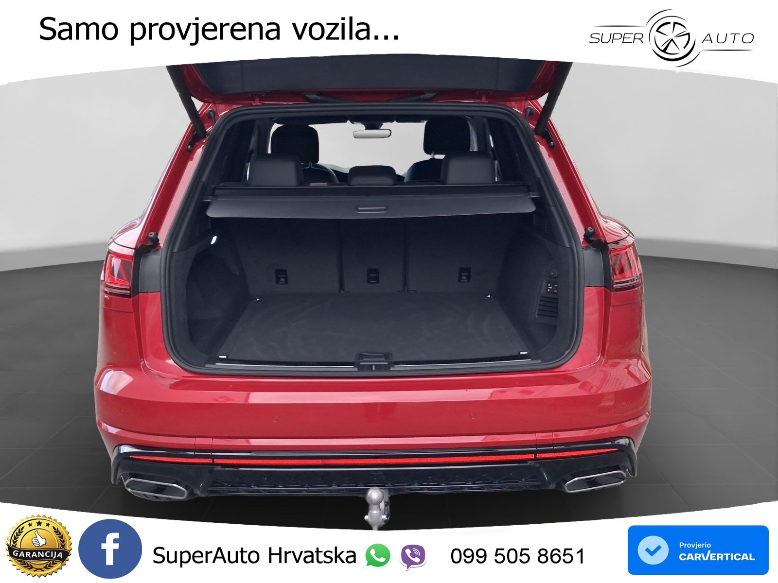 Volkswagen Touareg 3.0 V6 TDI (286 KS) 4MOTION Tiptronic ZRAČNI+ACC+GR SJED+KAM