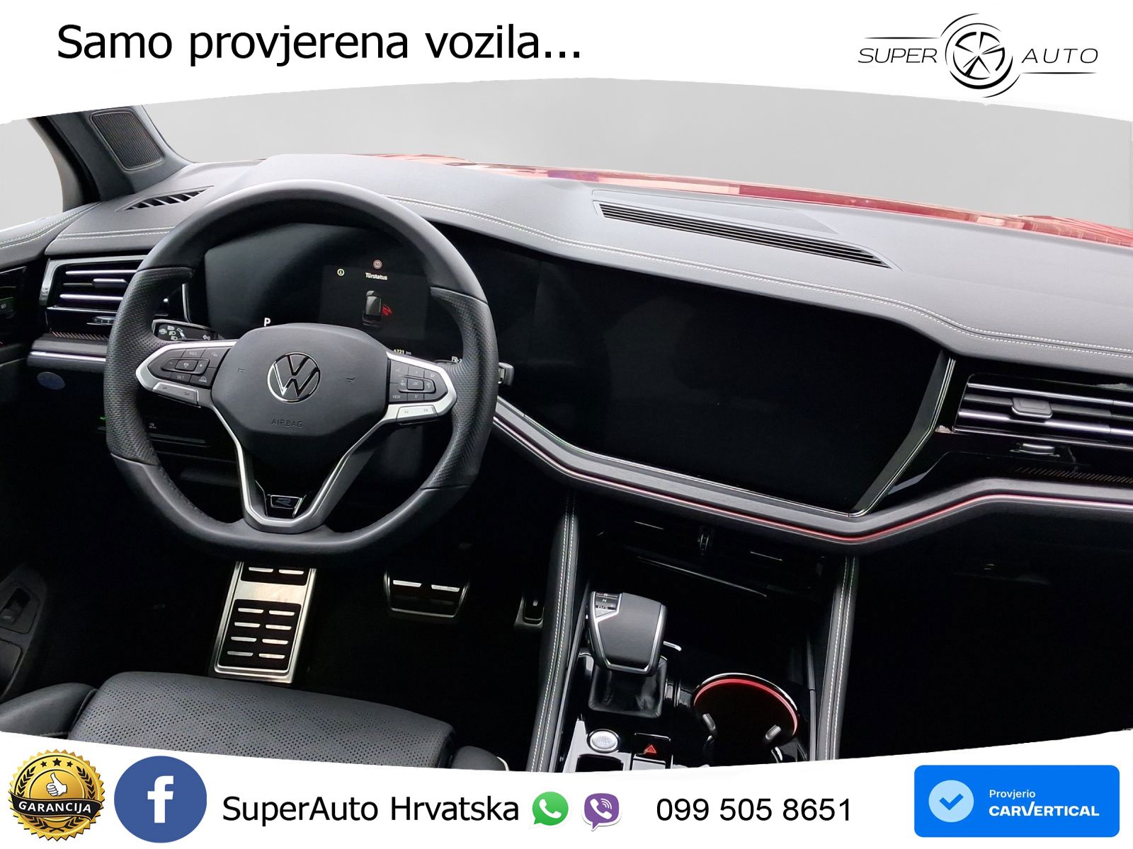 Volkswagen Touareg 3.0 V6 TDI (286 KS) 4MOTION Tiptronic ZRAČNI+ACC+GR SJED+KAM