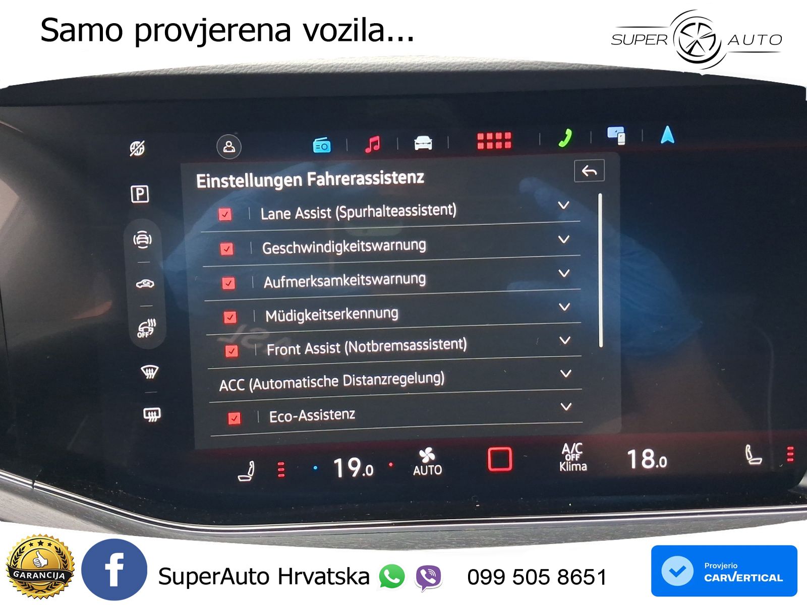 Volkswagen Touareg 3.0 V6 TDI (286 KS) 4MOTION Tiptronic ZRAČNI+ACC+GR SJED+KAM