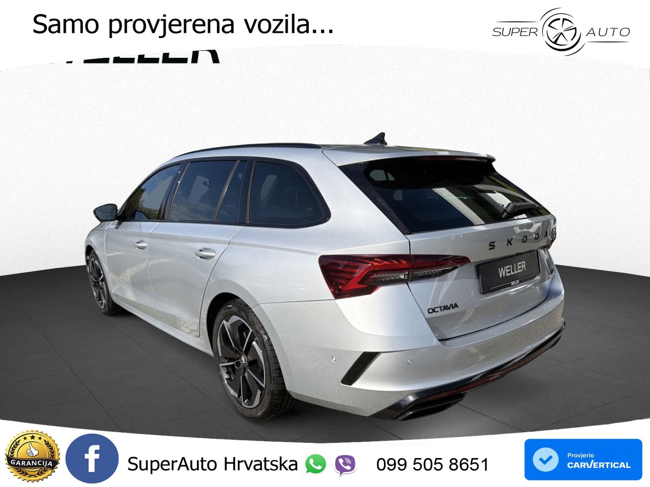 Škoda Octavia Combi RS 2.0 TSI (265 KS) DSG MATRIX+GR SJED+KAM