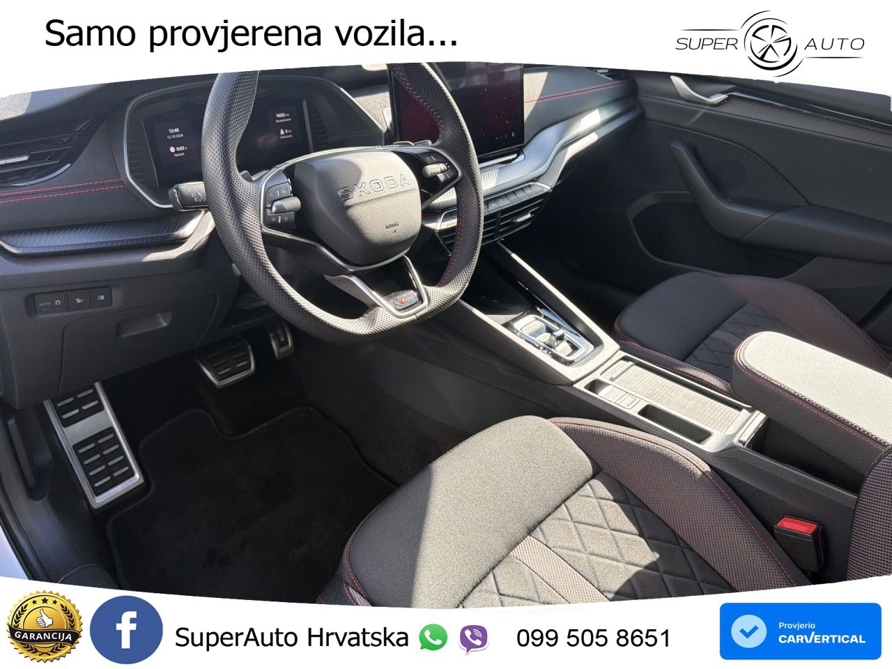 Škoda Octavia Combi RS 2.0 TSI (265 KS) DSG MATRIX+GR SJED+KAM