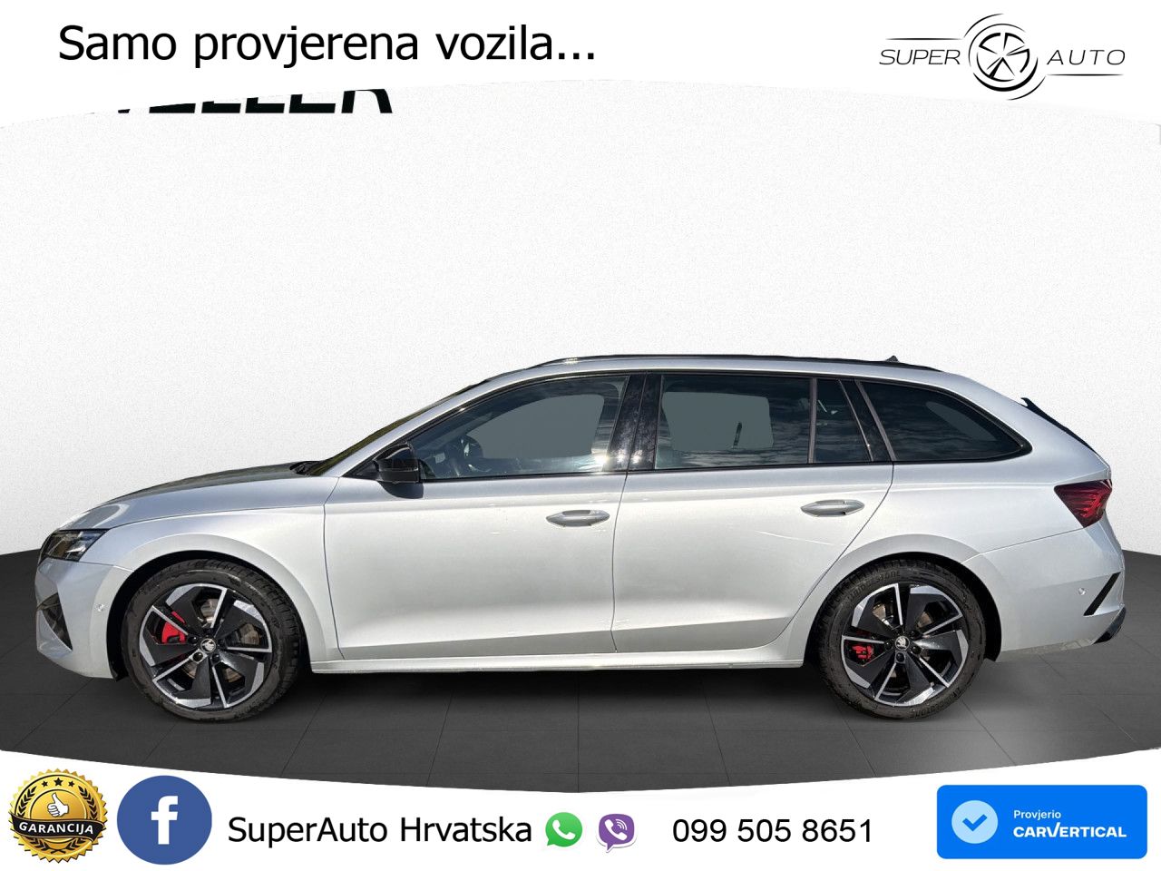 Škoda Octavia Combi RS 2.0 TSI (265 KS) DSG MATRIX+GR SJED+KAM