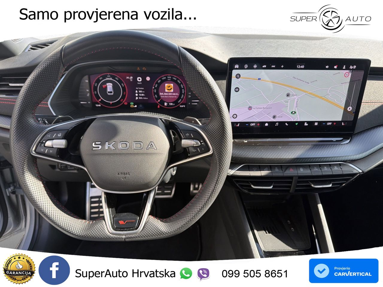 Škoda Octavia Combi RS 2.0 TSI (265 KS) DSG MATRIX+GR SJED+KAM