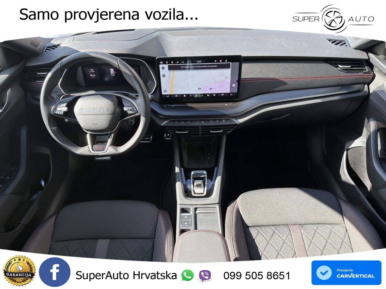 Škoda Octavia Combi RS 2.0 TSI (265 KS) DSG MATRIX+GR SJED+KAM