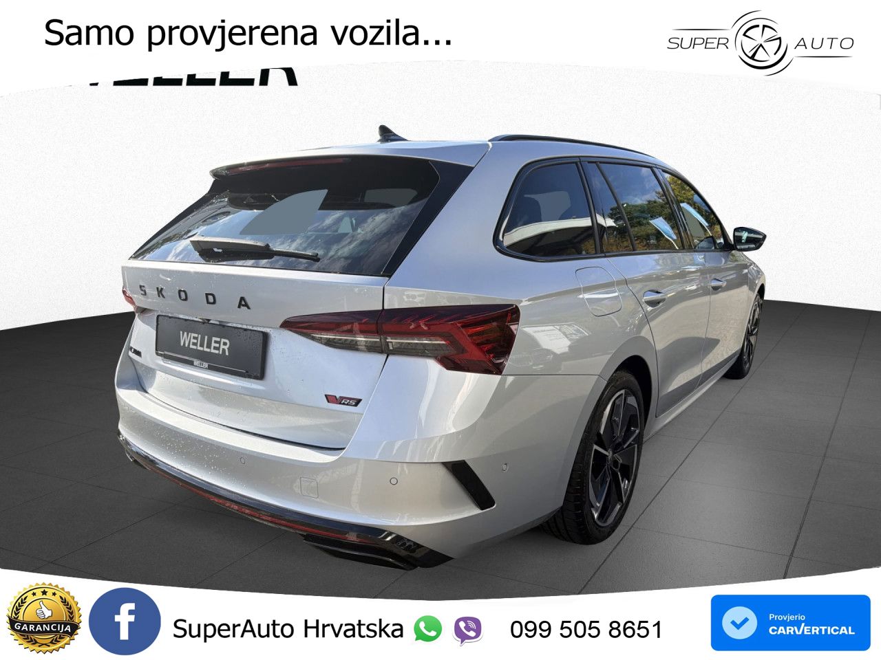 Škoda Octavia Combi RS 2.0 TSI (265 KS) DSG MATRIX+GR SJED+KAM