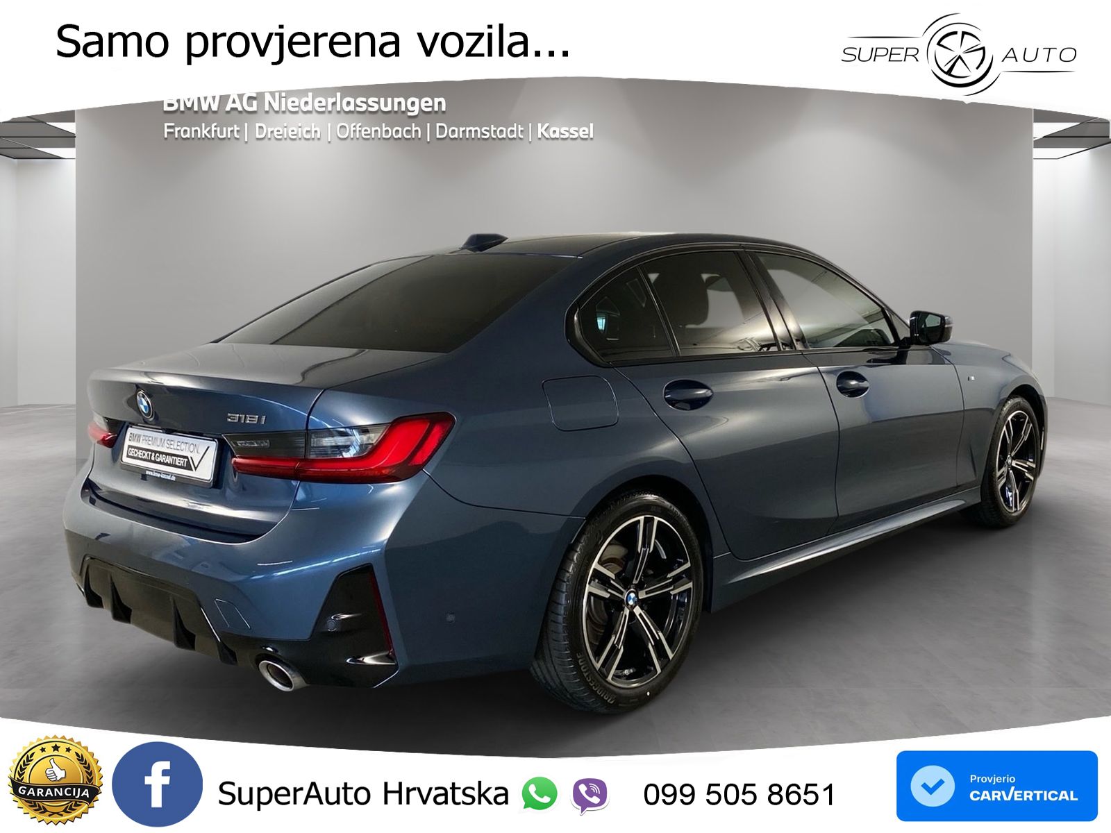 BMW 318i (156 KS) Steptronic M Sport LED+GR SJED+ACC