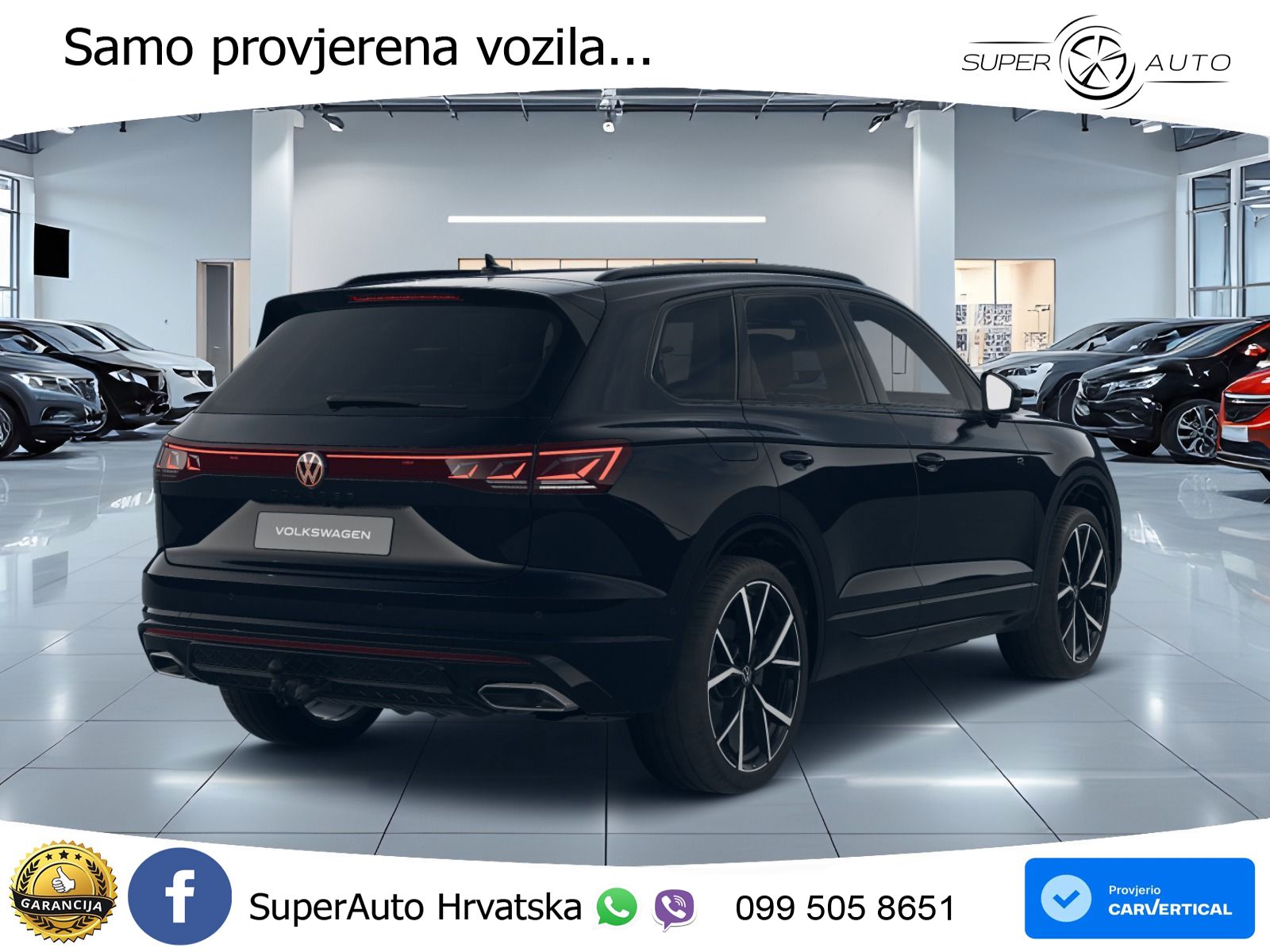 Volkswagen Touareg 3.0 V6 TFSI (340 KS) 4MOTION Tiptronic R-Line ZRAČNI+ACC+GR SJED+KAM+PANO