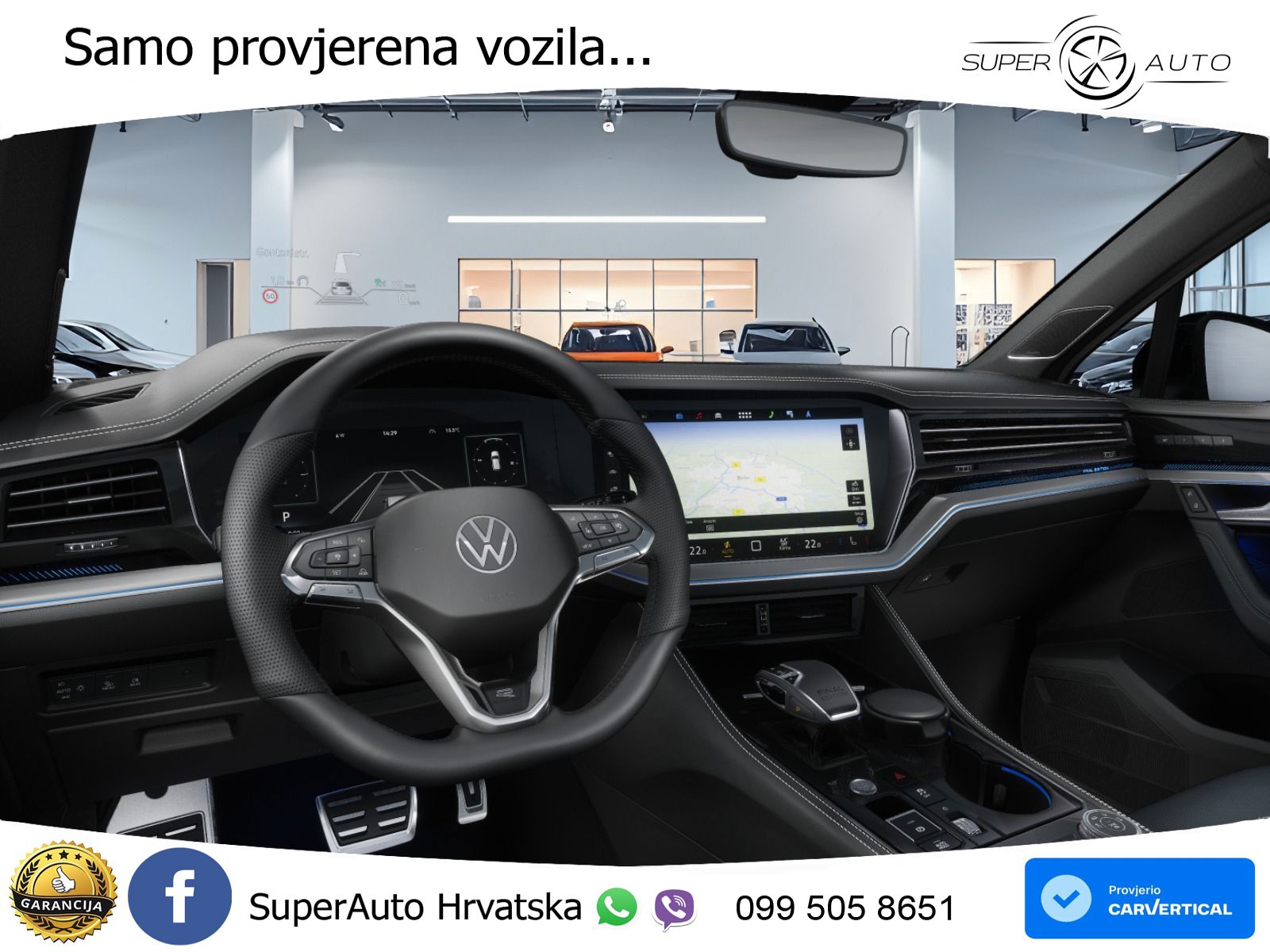Volkswagen Touareg 3.0 V6 TFSI (340 KS) 4MOTION Tiptronic R-Line ZRAČNI+ACC+GR SJED+KAM+PANO