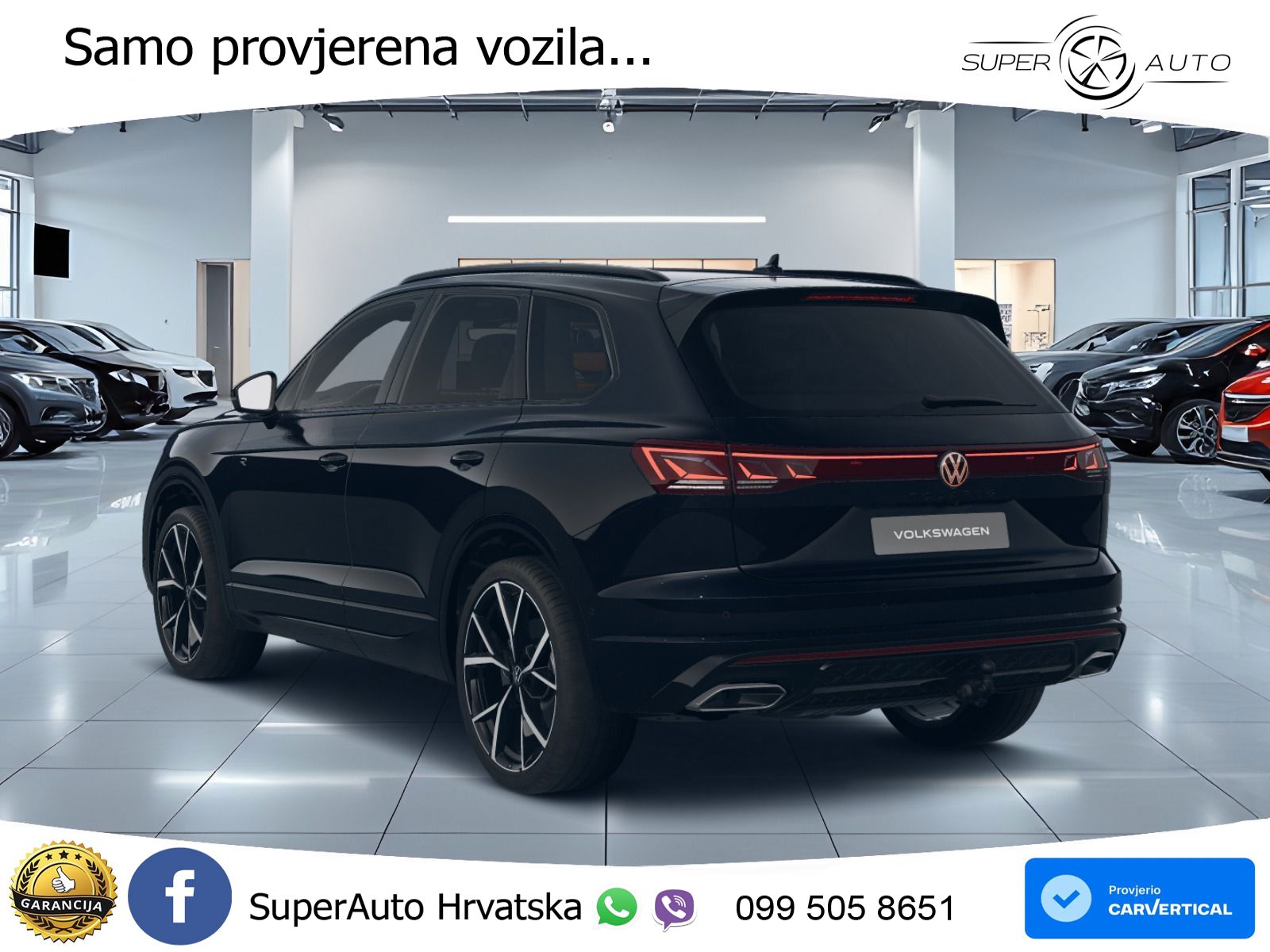 Volkswagen Touareg 3.0 V6 TFSI (340 KS) 4MOTION Tiptronic R-Line ZRAČNI+ACC+GR SJED+KAM+PANO