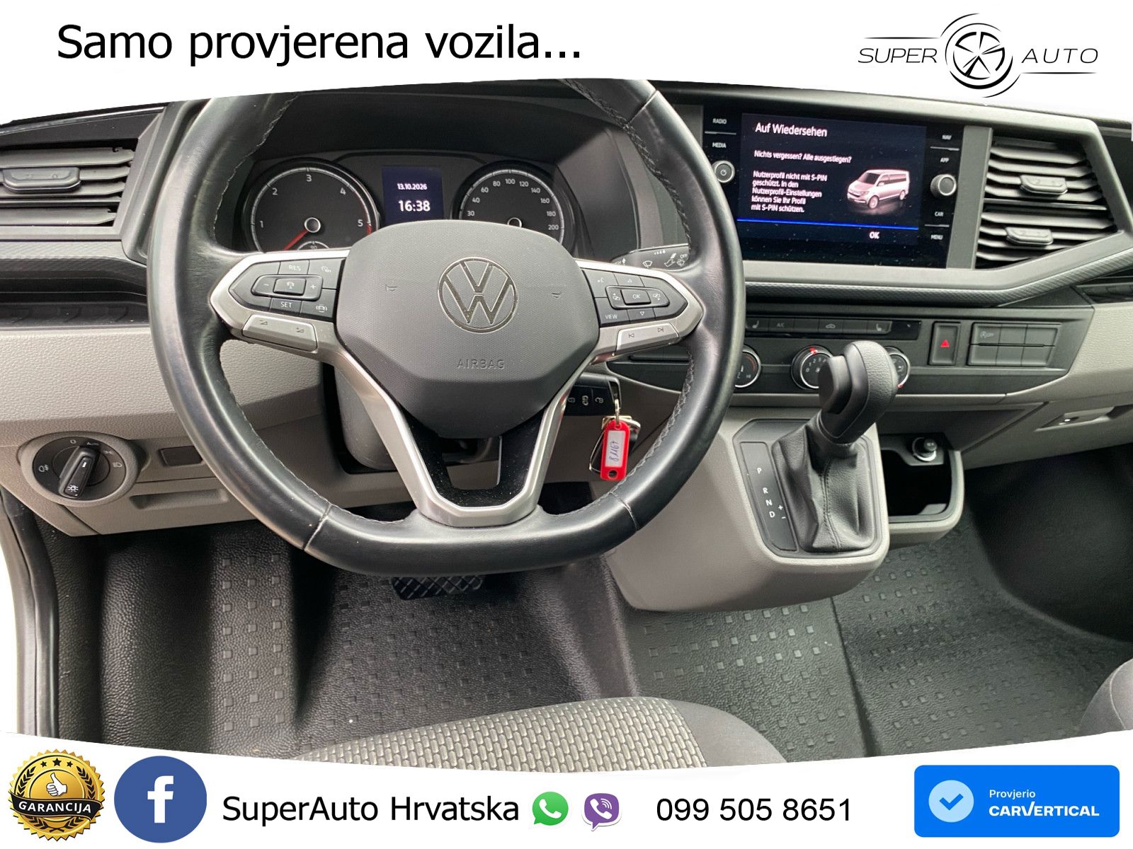 Volkswagen T6.1 Transporter 2,0TDI 110kW Standhz Sortimo 150 KS
