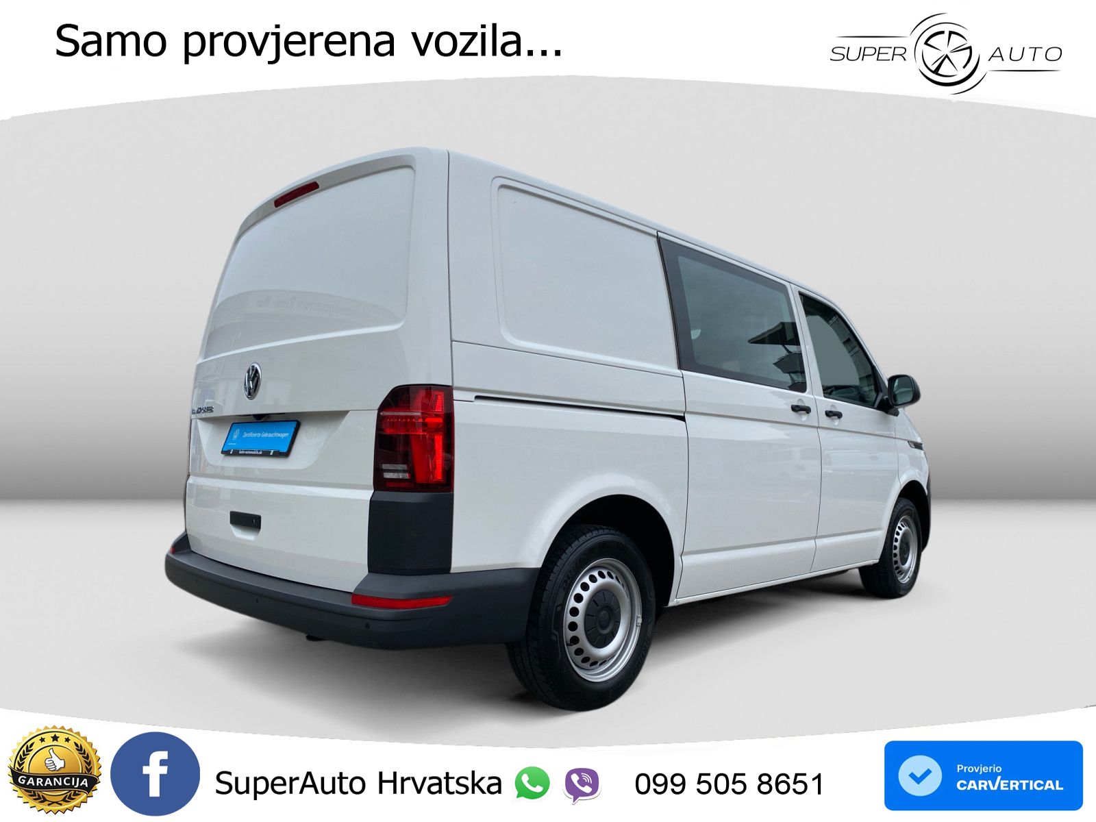 Volkswagen T6.1 Transporter 2,0TDI 110kW Standhz Sortimo 150 KS