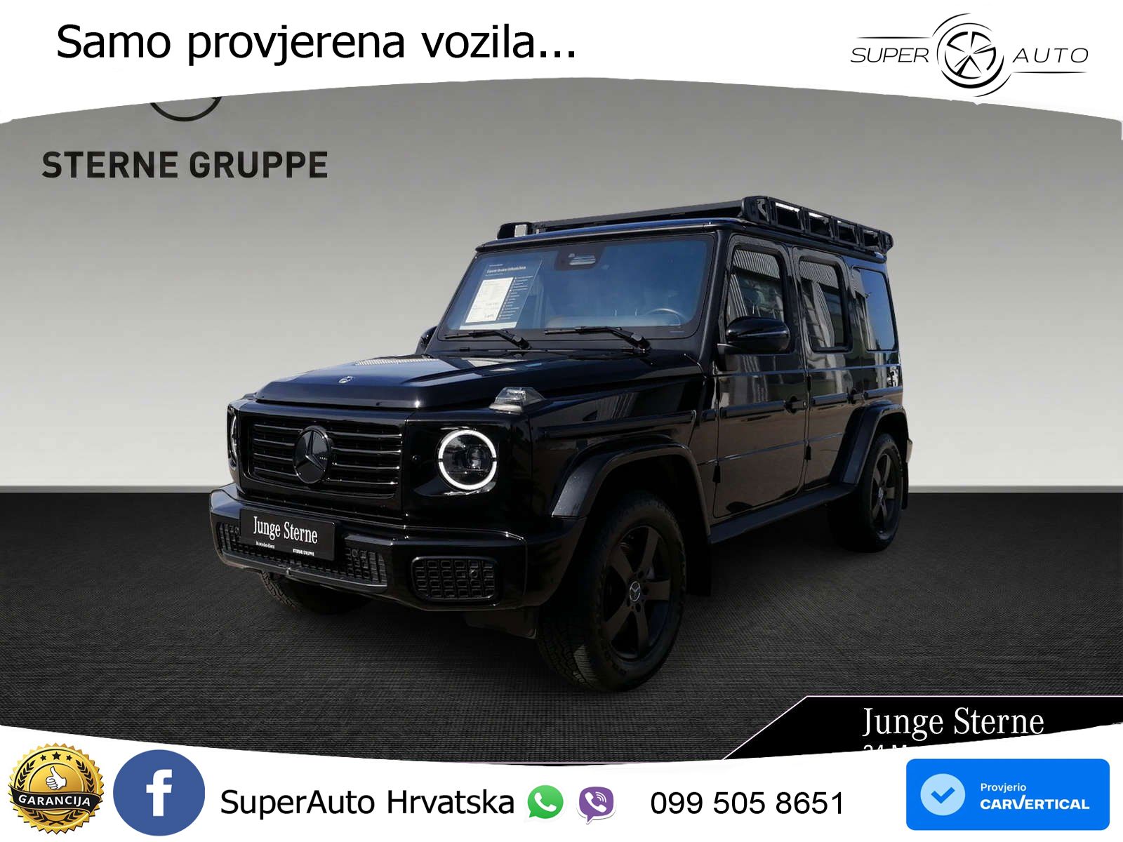 Mercedes G 450d Long (367 KS) 4MATIC 9G-TRONIC Exclusive LED+GR SJED+ACC