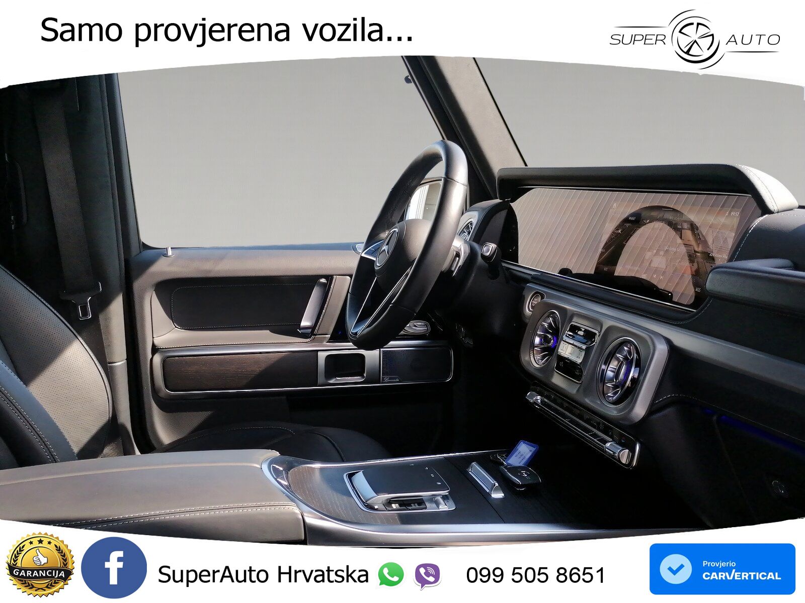 Mercedes G 450d Long (367 KS) 4MATIC 9G-TRONIC Exclusive LED+GR SJED+ACC