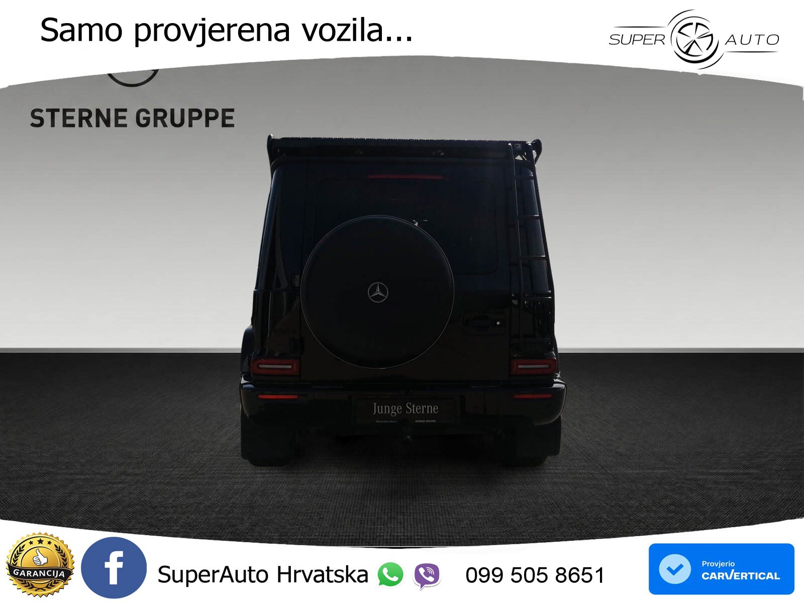 Mercedes G 450d Long (367 KS) 4MATIC 9G-TRONIC Exclusive LED+GR SJED+ACC