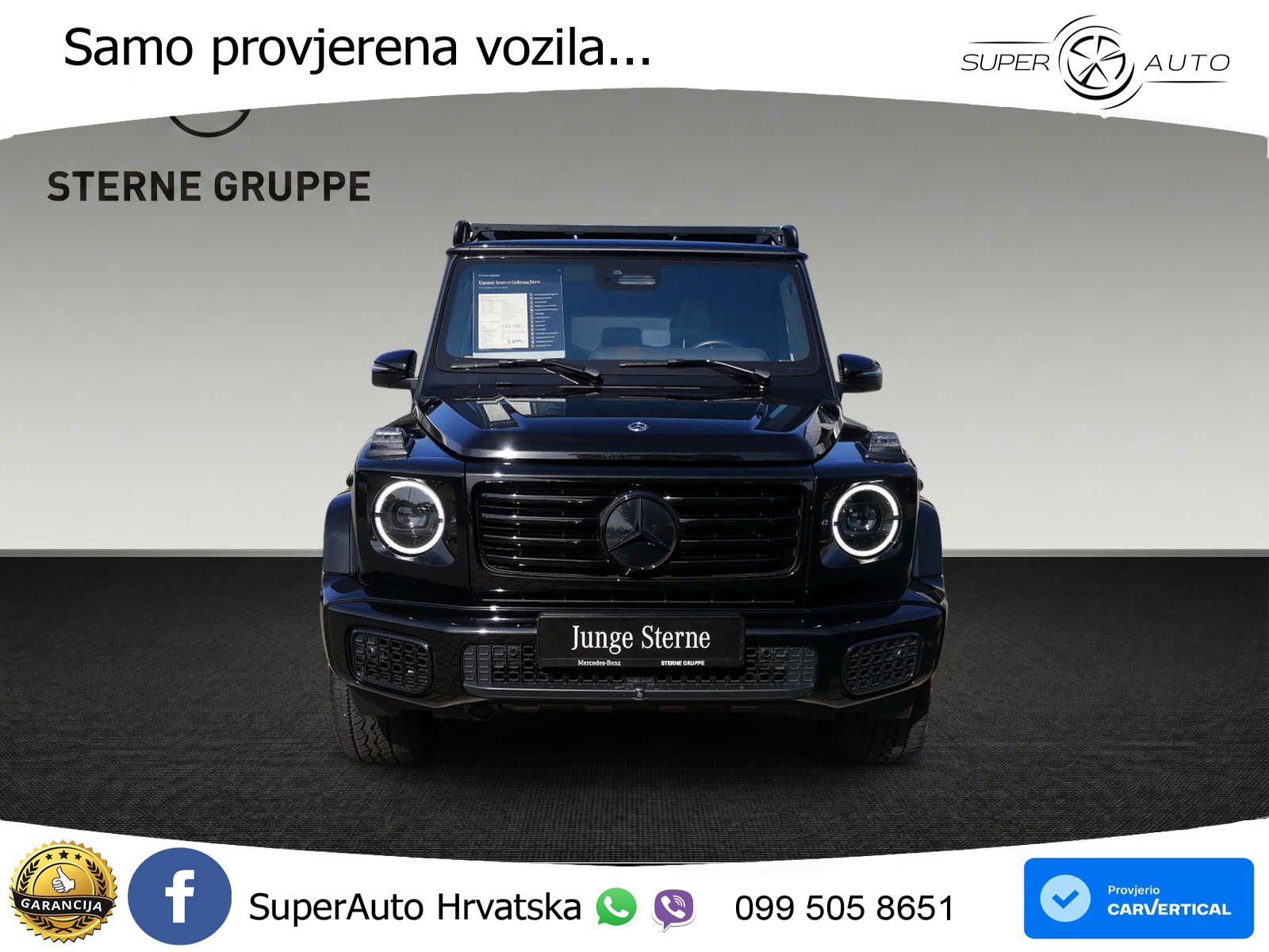 Mercedes G 450d Long (367 KS) 4MATIC 9G-TRONIC Exclusive LED+GR SJED+ACC