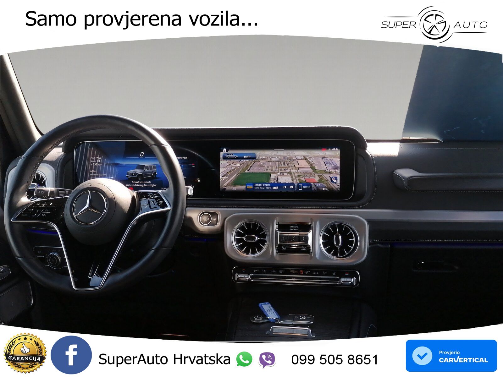 Mercedes G 450d Long (367 KS) 4MATIC 9G-TRONIC Exclusive LED+GR SJED+ACC