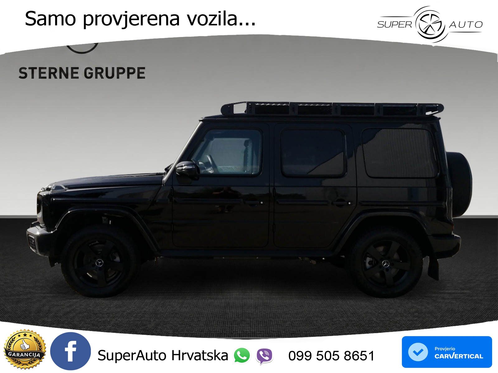 Mercedes G 450d Long (367 KS) 4MATIC 9G-TRONIC Exclusive LED+GR SJED+ACC