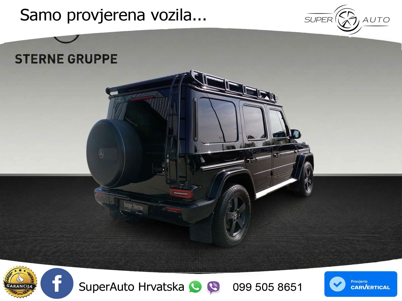 Mercedes G 450d Long (367 KS) 4MATIC 9G-TRONIC Exclusive LED+GR SJED+ACC