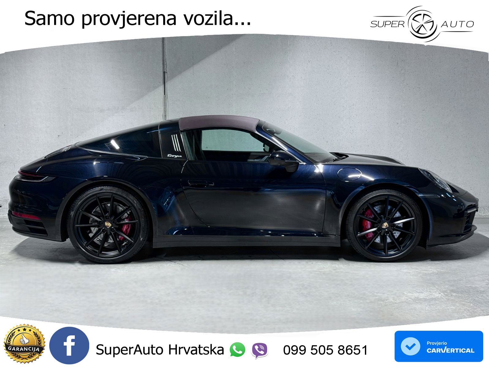 Porsche 911 Targa 4S 3.0 (450 KS) PDK LED+GR SJED+ACC