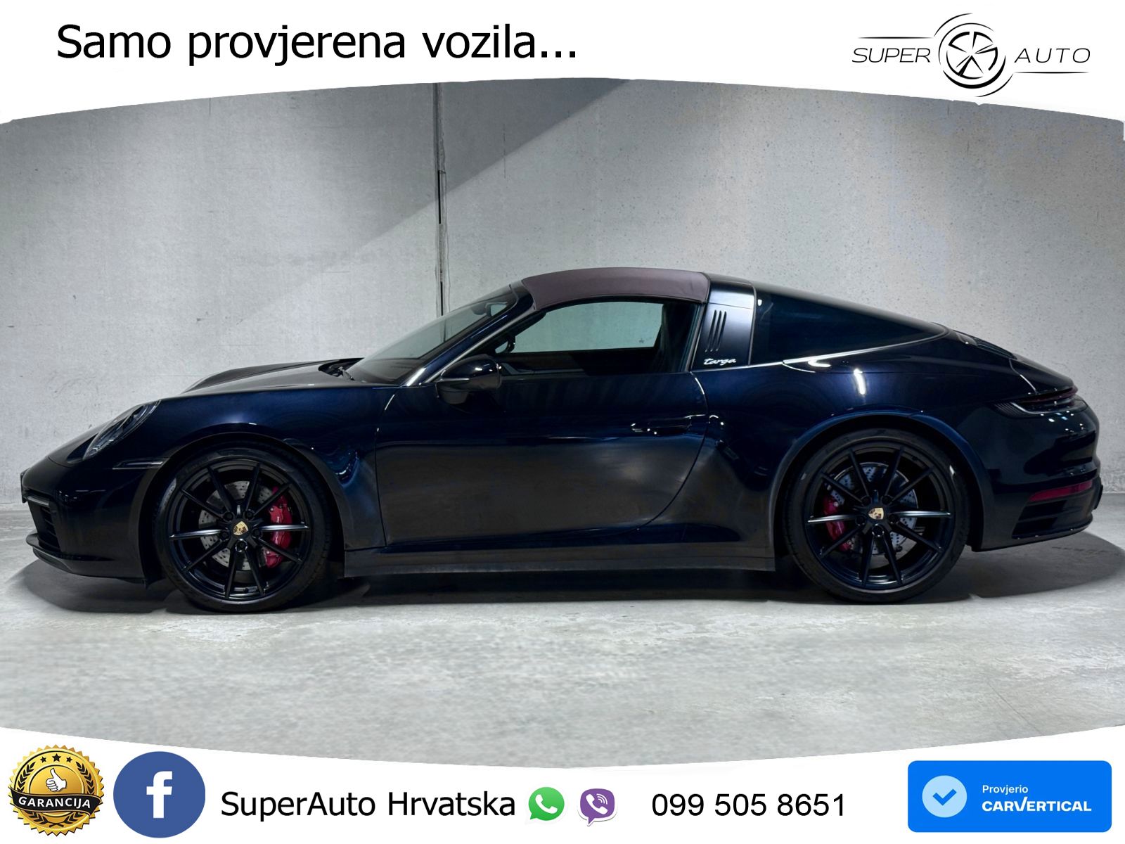 Porsche 911 Targa 4S 3.0 (450 KS) PDK LED+GR SJED+ACC