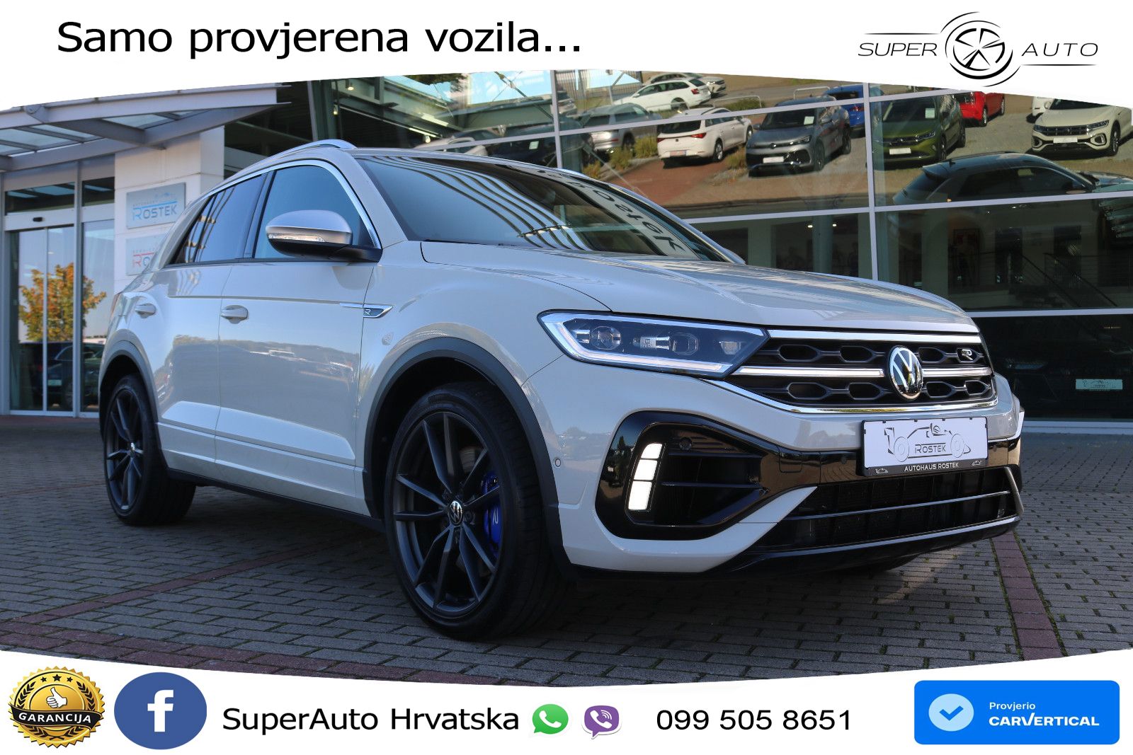 Volkswagen T-Roc I R 2.0 TSI (300 KS) OPF 4M DSG LED+GR SJED+ACC