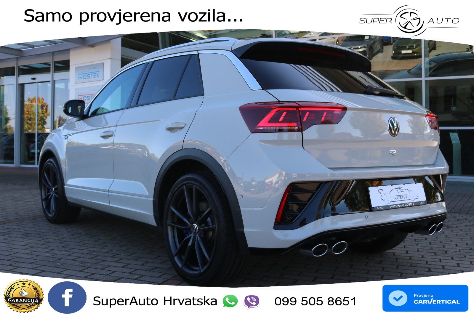 Volkswagen T-Roc I R 2.0 TSI (300 KS) OPF 4M DSG LED+GR SJED+ACC