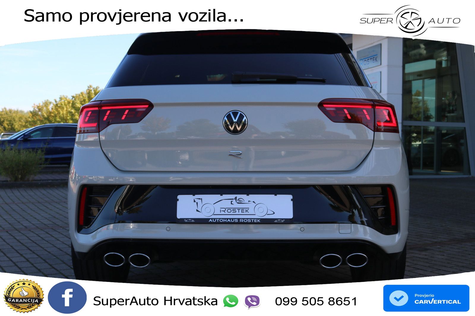 Volkswagen T-Roc I R 2.0 TSI (300 KS) OPF 4M DSG LED+GR SJED+ACC