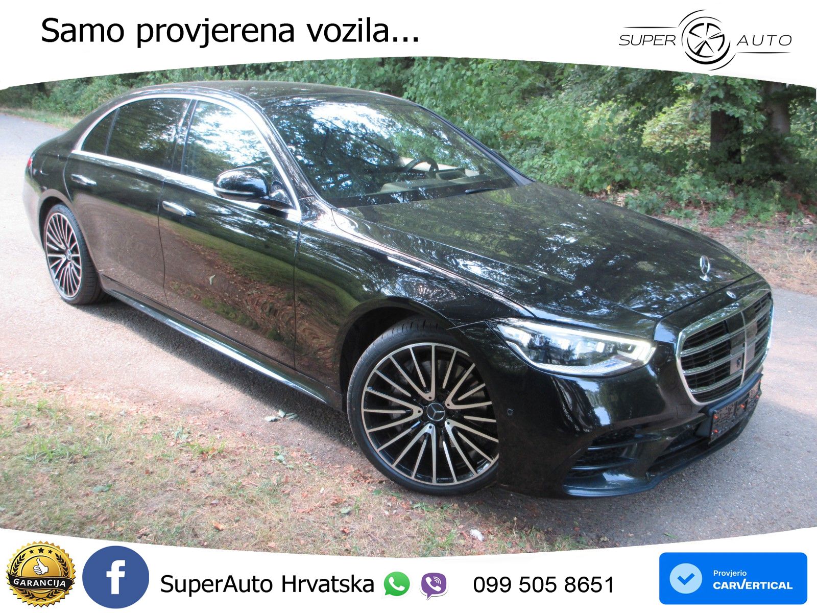 Mercedes S 580 V8 (503 KS) EQ Boost 4MATIC 9G-TRONIC AMG ACC+HEAD+4xGR SJED+360+PANO