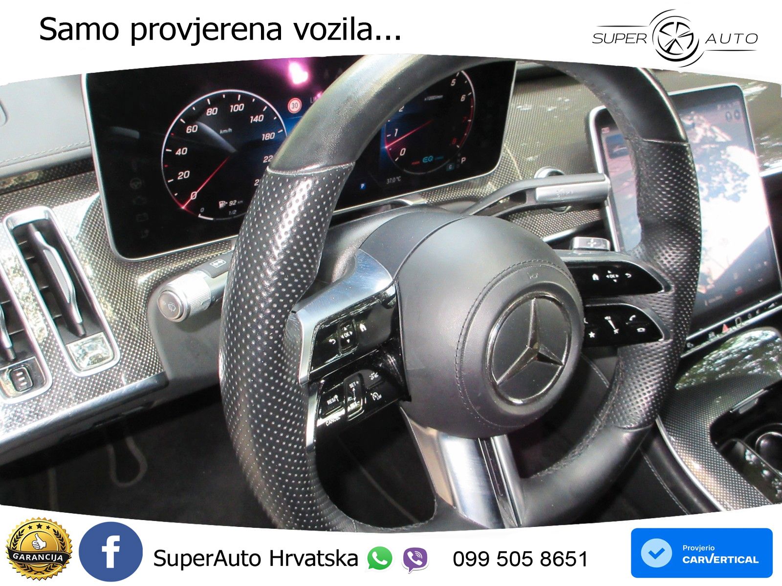 Mercedes S 580 V8 (503 KS) EQ Boost 4MATIC 9G-TRONIC AMG ACC+HEAD+4xGR SJED+360+PANO