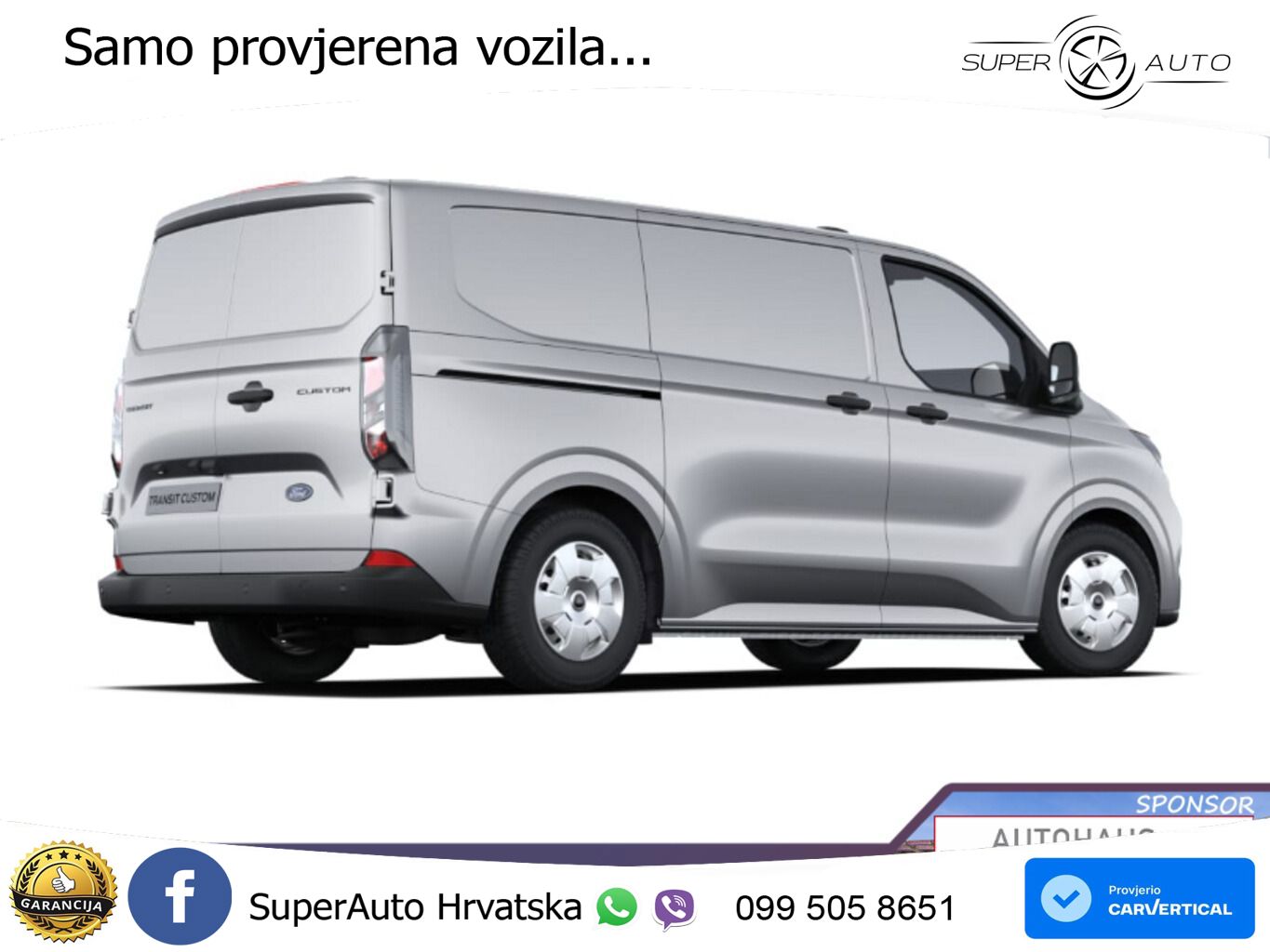 Ford Transit Custom Aut Trend 320L1 LED SHZ UVP-37%* 170 KS