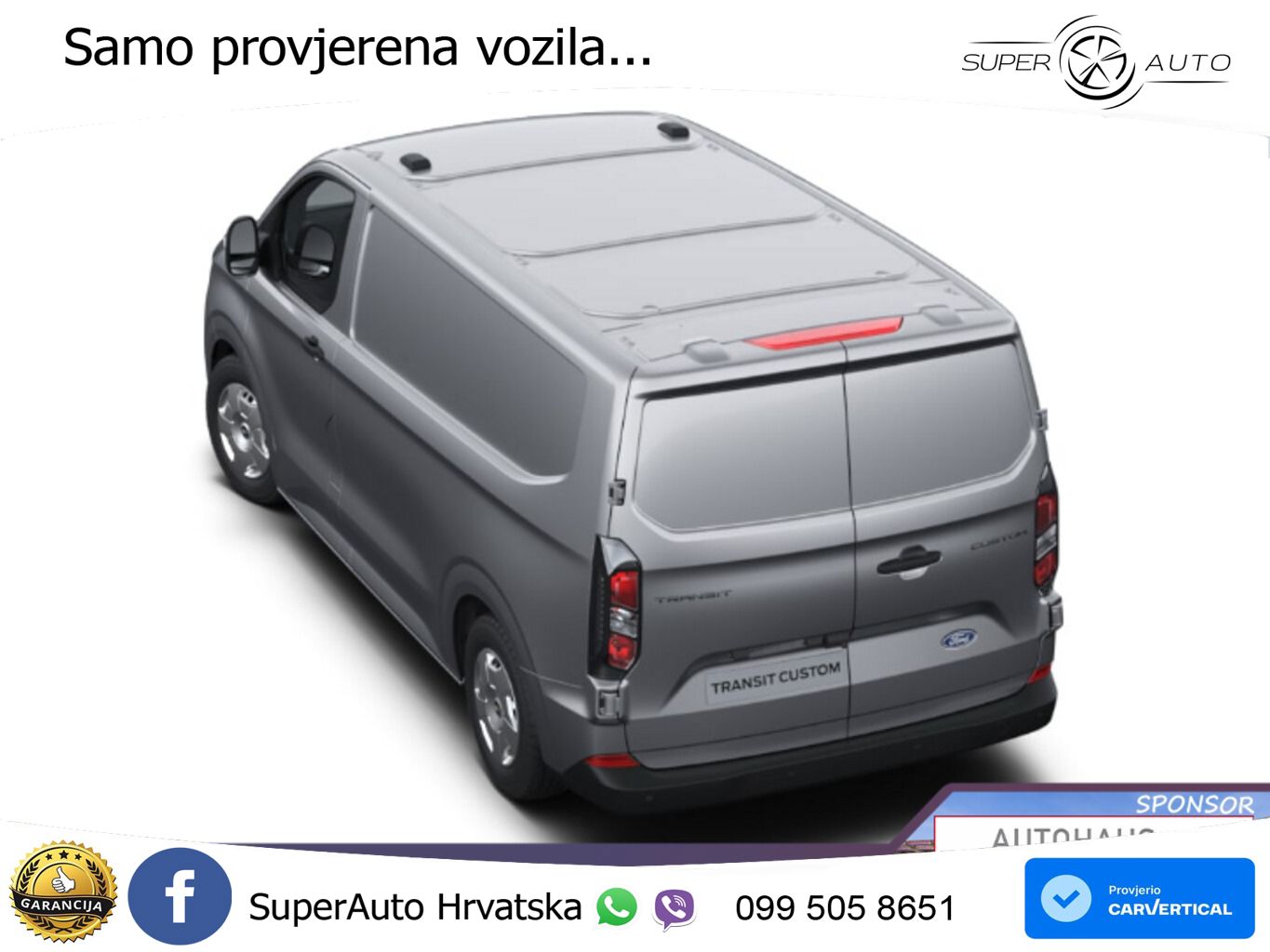 Ford Transit Custom Aut Trend 320L1 LED SHZ UVP-37%* 170 KS
