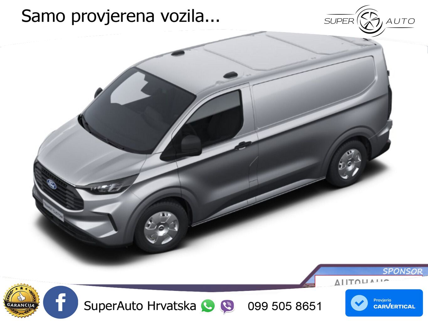 Ford Transit Custom Aut Trend 320L1 LED SHZ UVP-37%* 170 KS