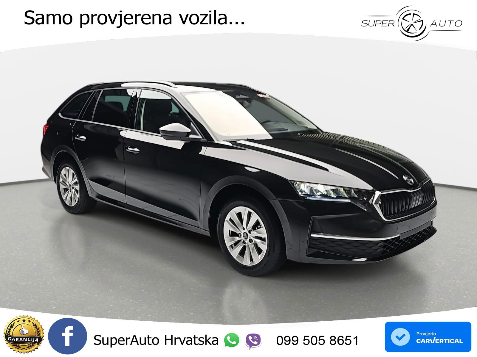 Škoda Octavia Combi 1.5 TSI (150 KS) DSG LED+GR SJED+ACC