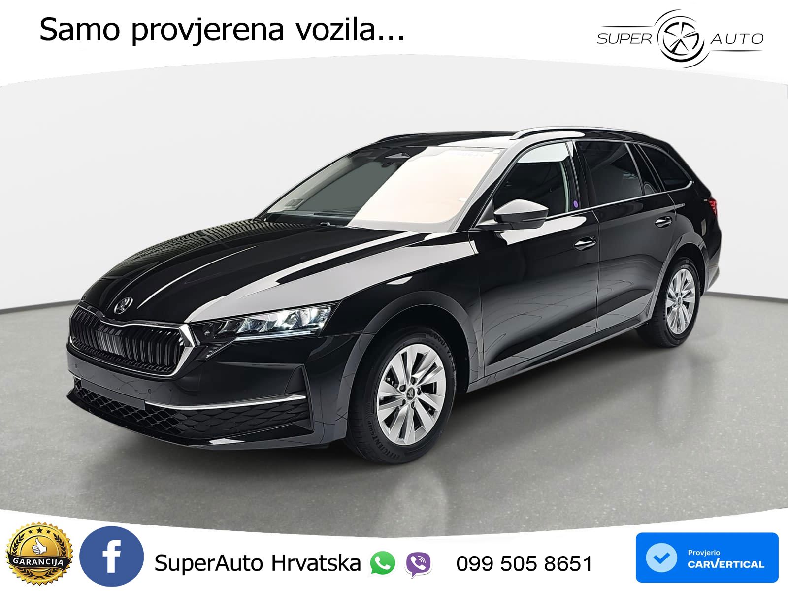 Škoda Octavia Combi 1.5 TSI (150 KS) DSG LED+GR SJED+ACC
