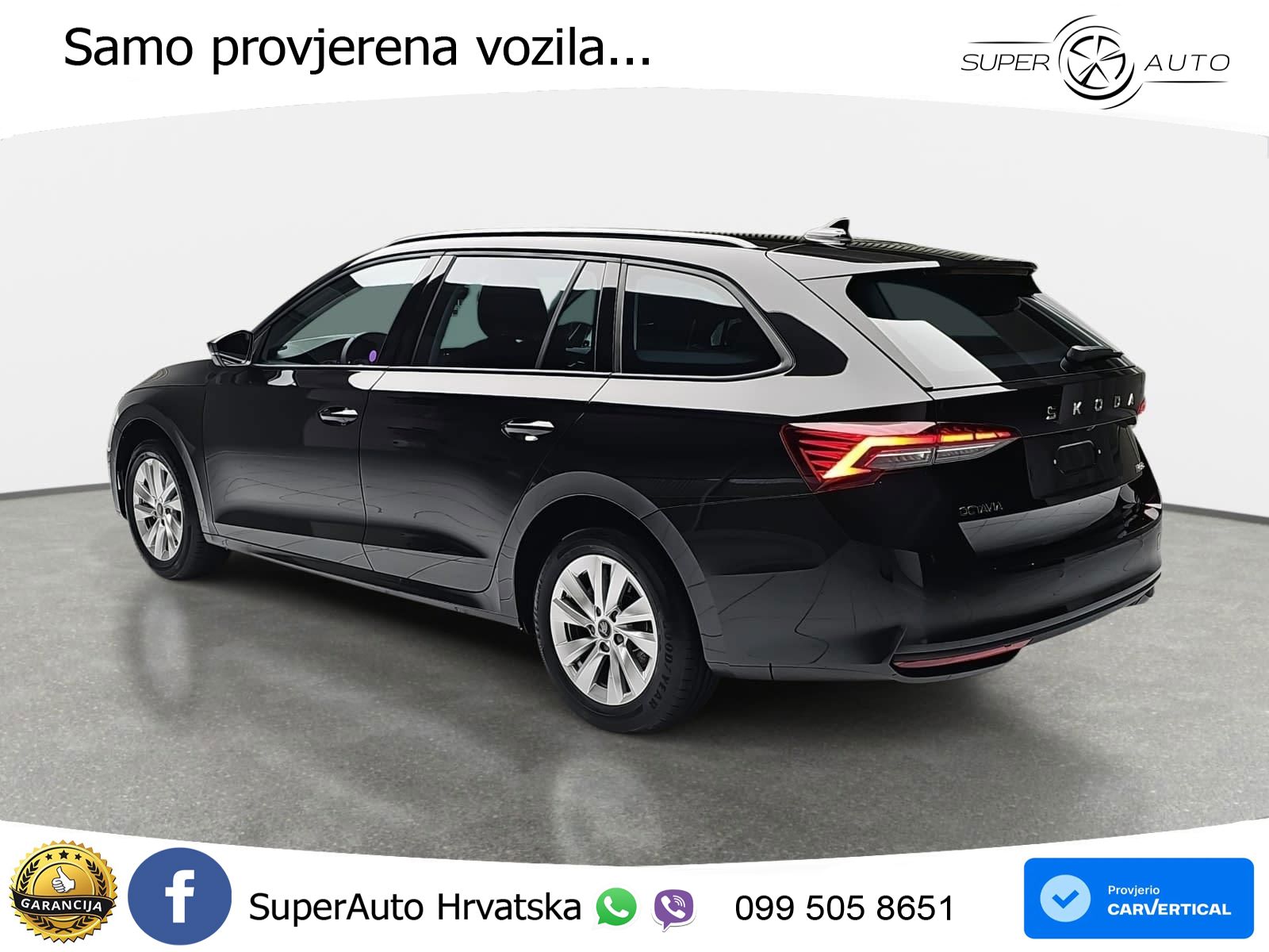 Škoda Octavia Combi 1.5 TSI (150 KS) DSG LED+GR SJED+ACC