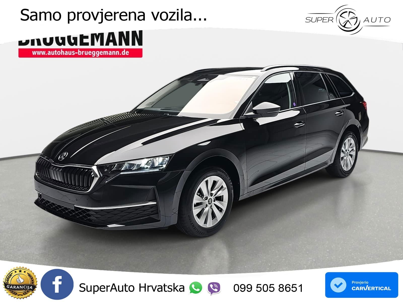Škoda Octavia Combi 1.5 TSI (150 KS) DSG LED+GR SJED+ACC